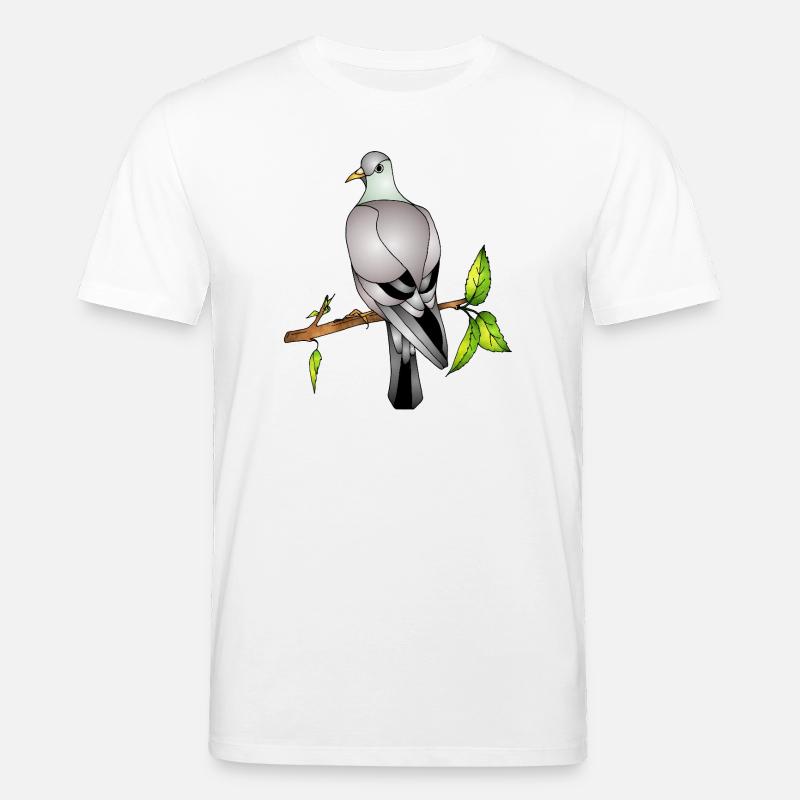 Vogel - Stanley/Stella Unisex Bio-T-Shirt CREATOR  - Weiß