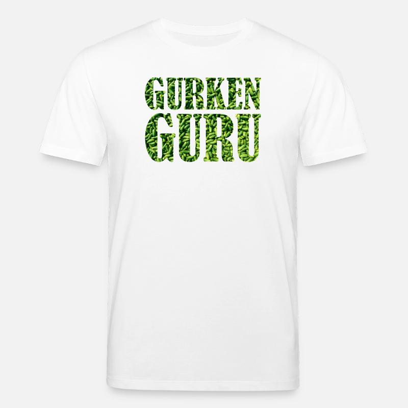 GURKENGURU Gurkenanbau Gärtner Gartenfreund - Stanley/Stella Unisex Bio-T-Shirt CREATOR  - Weiß