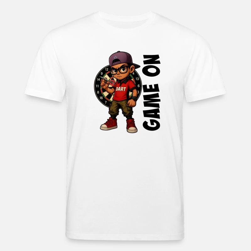 Fléchettes, fléchettes, joueur de fléchettes - T-shirt bio CREATOR Stanley/Stella Unisexe - blanc