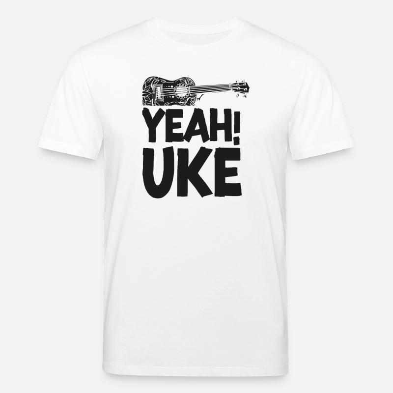 Hawaiian Ukulele Uke Yeah! Uke - Stanley/Stella Unisex Bio-T-Shirt CREATOR  - Weiß
