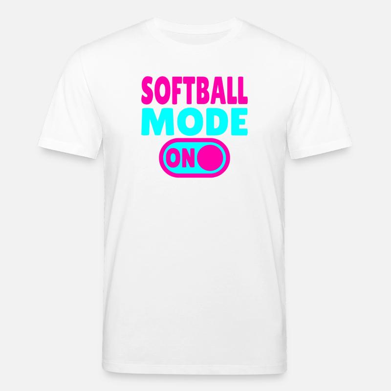 Mode softball activé - T-shirt bio CREATOR Stanley/Stella Unisexe - blanc