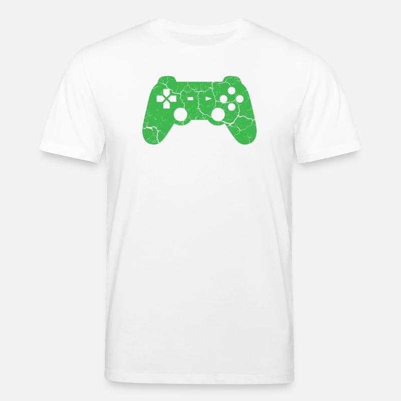 Controller Gaming  - T-shirt bio CREATOR Stanley/Stella Unisexe - blanc