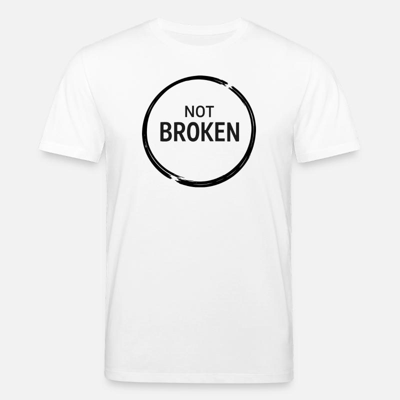 Not Broken Resilience Tee - Stanley/Stella Unisex Bio-T-Shirt CREATOR  - Weiß