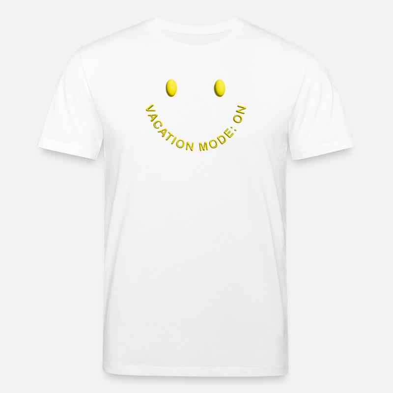 Vacation Mode On Gute Laune Statement - Stanley/Stella Unisex Bio-T-Shirt CREATOR  - Weiß