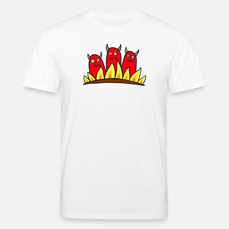 3 Devils - Stanley/Stella CREATOR Unisex Organic T-Shirt - white