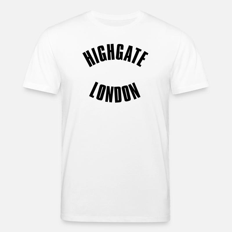 Night Gate Londons Emblem - Stanley/Stella Unisex Bio-T-Shirt CREATOR  - Weiß