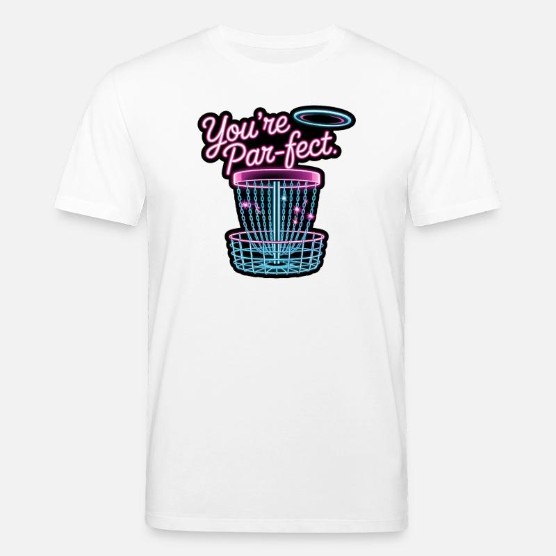 Du bist Perfekter – lustiges Disc-Golf-Meme - Stanley/Stella Unisex Bio-T-Shirt CREATOR  - Weiß