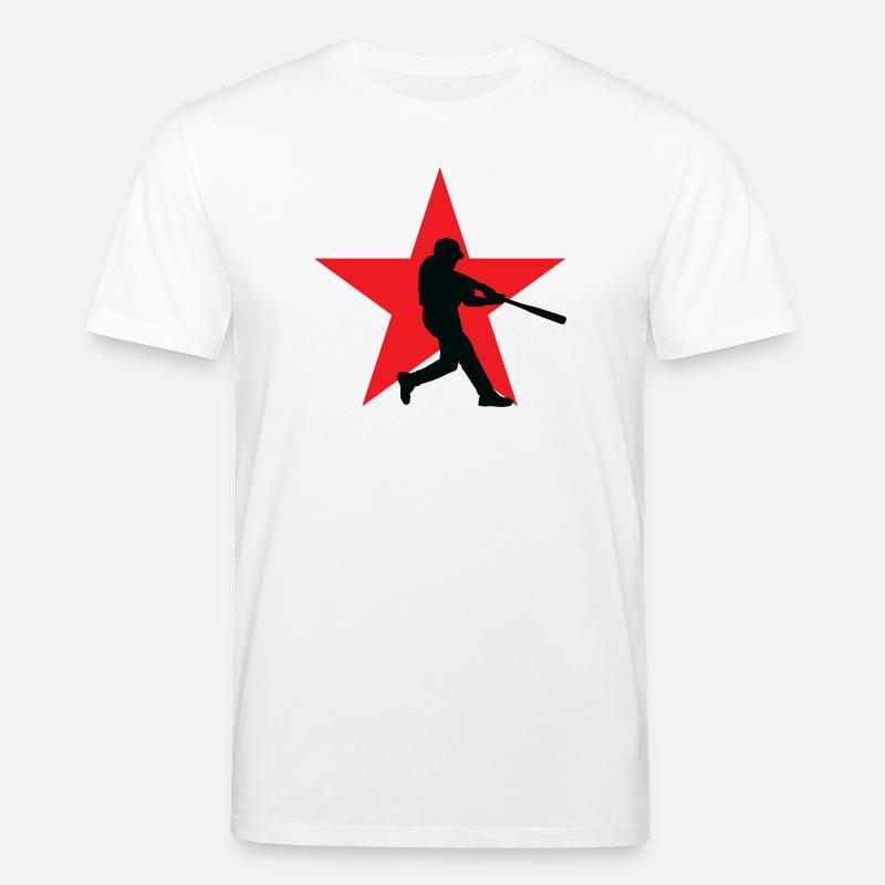 Baseball – Sport - Stanley/Stella Unisex Bio-T-Shirt CREATOR  - Weiß