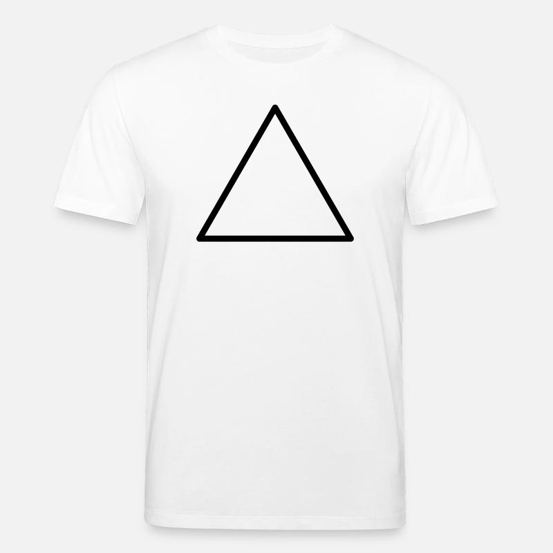 Triangle - T-shirt bio CREATOR Stanley/Stella Unisexe - blanc
