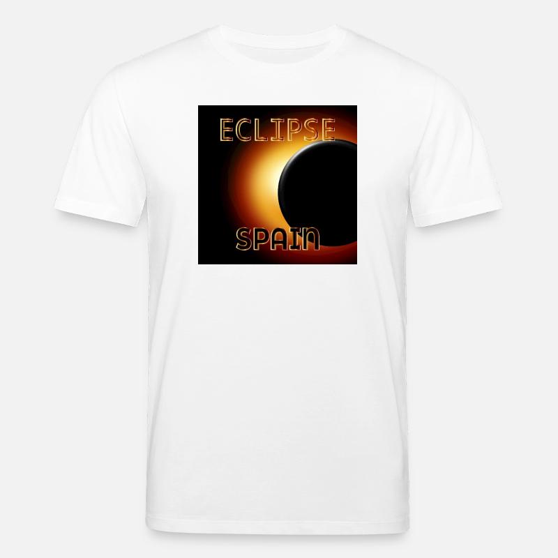 ECLIPSE SPANIEN, August 2026 - Stanley/Stella Unisex Bio-T-Shirt CREATOR  - Weiß