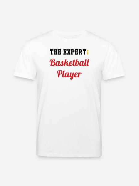 L'Expert du Basket - T-shirt bio CREATOR Stanley/Stella Unisexe - blanc