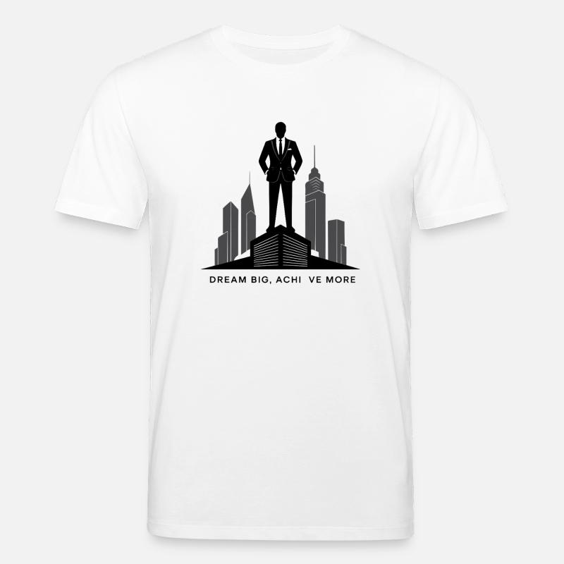 Executive Skyline Ambition Silhouette - Stanley/Stella Unisex Bio-T-Shirt CREATOR  - Weiß