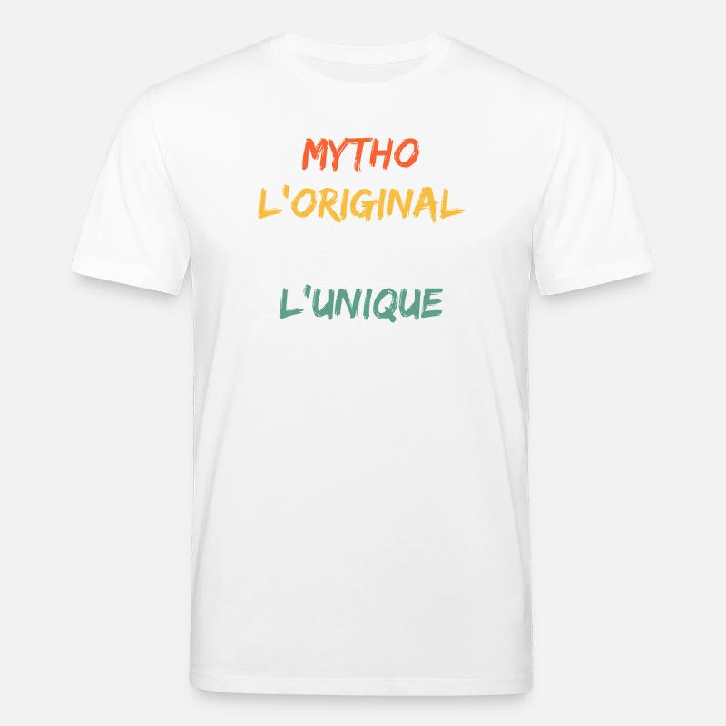Mytho Original Le Vrai Unique - T-shirt bio CREATOR Stanley/Stella Unisexe - blanc