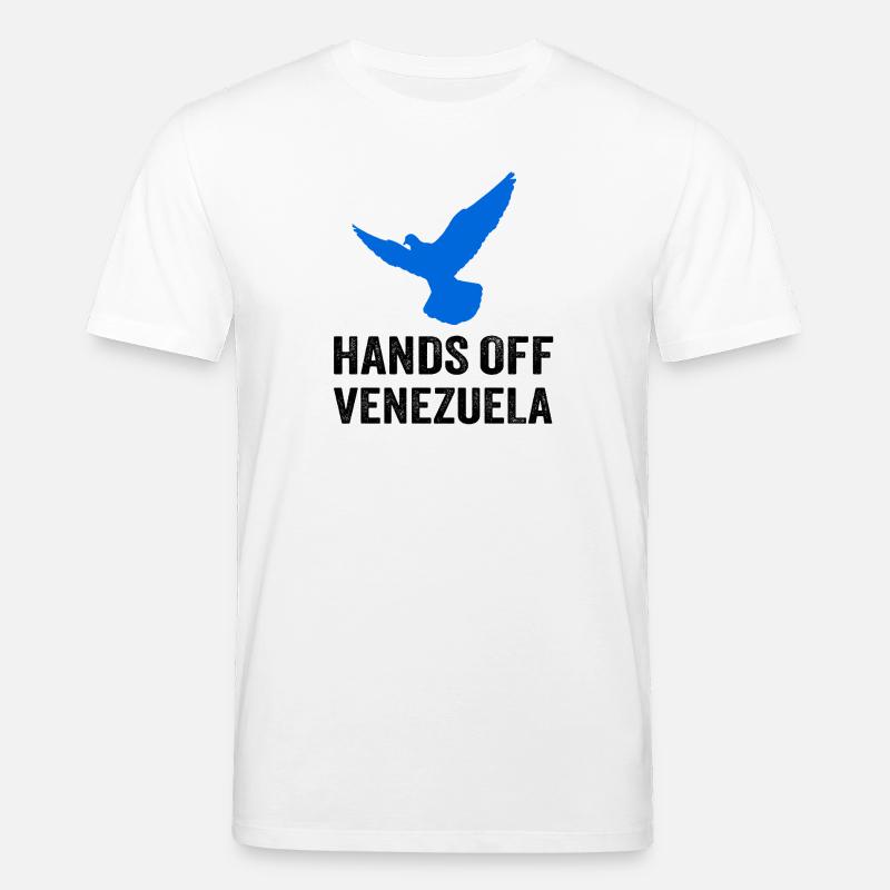 HANDS OFF VENEZUELA - Stanley/Stella Unisex Bio-T-Shirt CREATOR  - Weiß