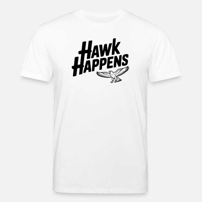 Hawk Happens - Stanley/Stella Unisex Bio-T-Shirt CREATOR  - Weiß