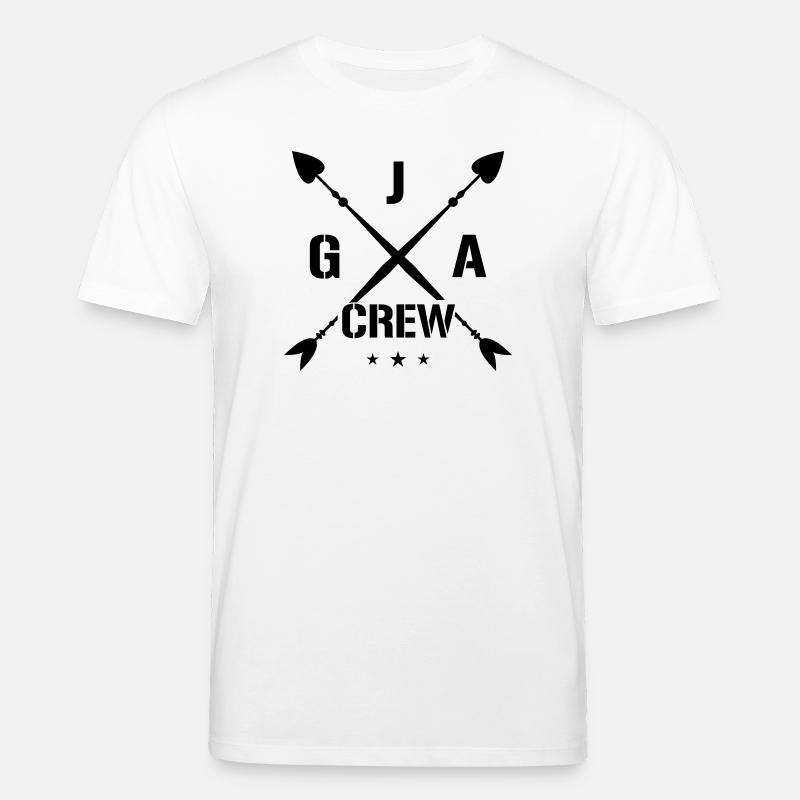 Jga Crew Junggesellenabschied - Stanley/Stella Unisex Bio-T-Shirt CREATOR  - Weiß