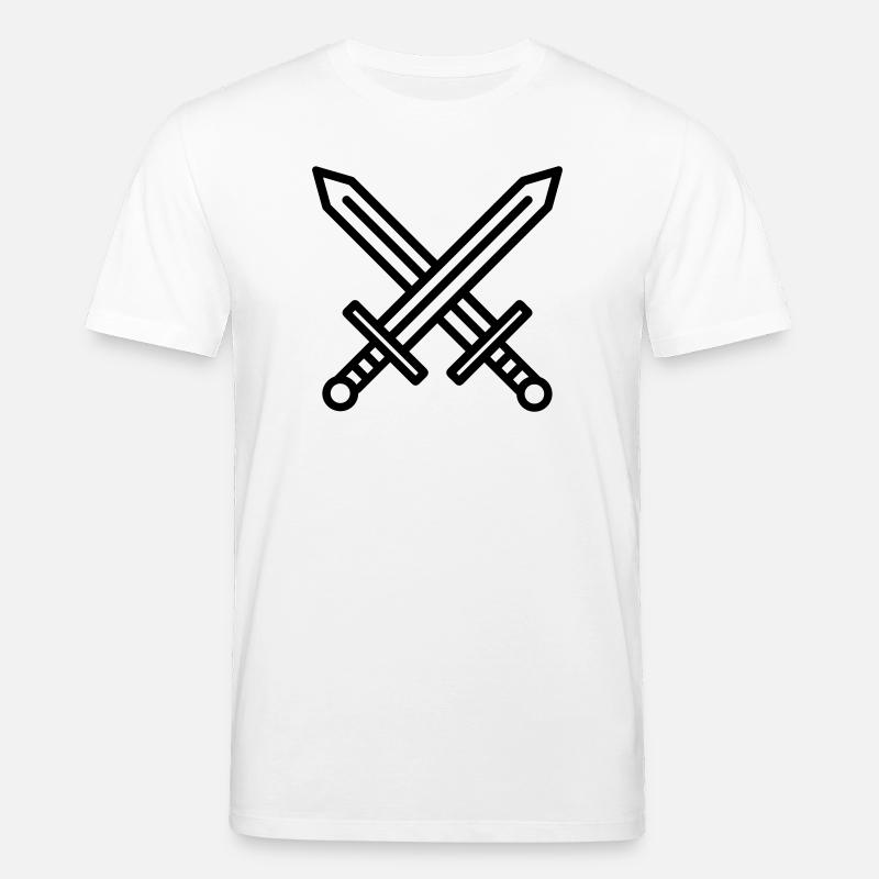 Schwerter - Stanley/Stella Unisex Bio-T-Shirt CREATOR  - Weiß