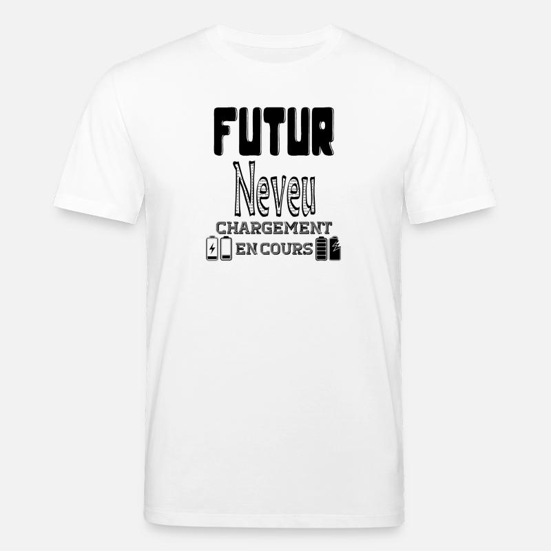 Future Nephew Loading In Progress - Stanley/Stella CREATOR Unisex Organic T-Shirt - white