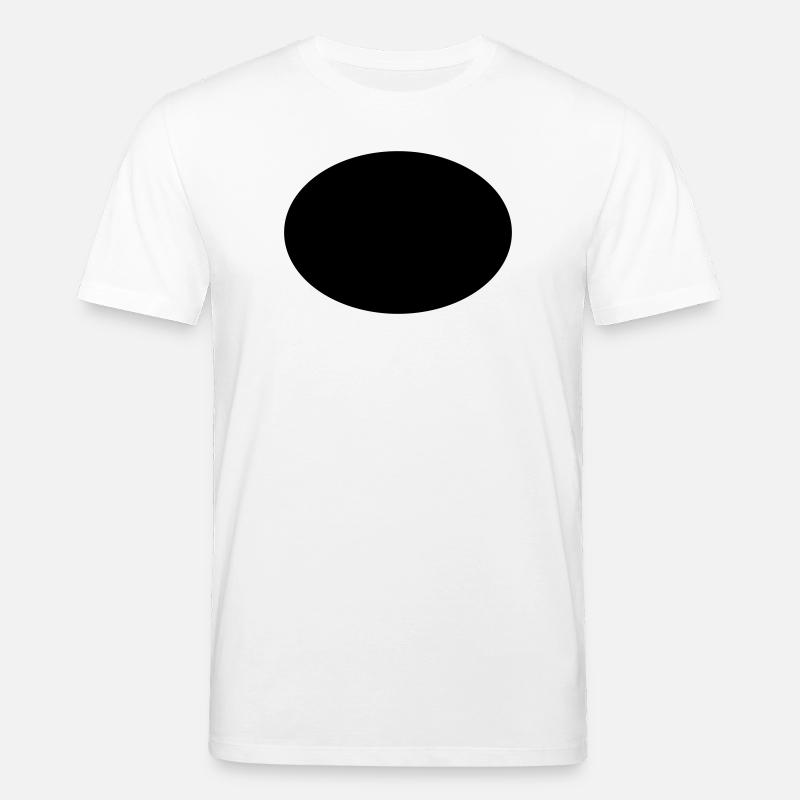 Ellipse oder Oval - Stanley/Stella Unisex Bio-T-Shirt CREATOR  - Weiß