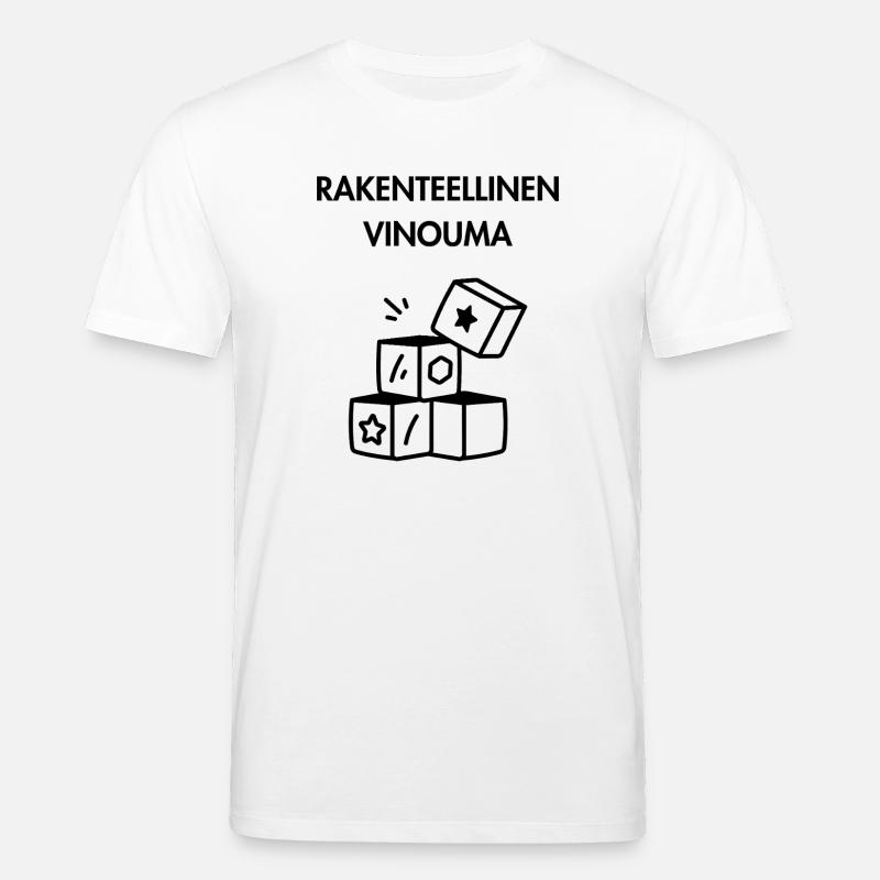 Polarisation structurelle - T-shirt bio CREATOR Stanley/Stella Unisexe - blanc