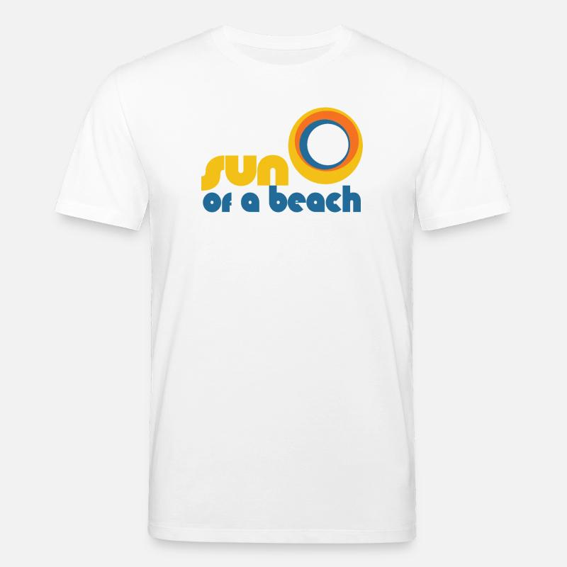 Sonne eines Strandes - Stanley/Stella Unisex Bio-T-Shirt CREATOR  - Weiß