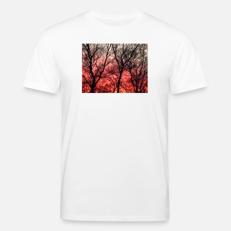 Abendrot_1 - T-shirt bio CREATOR Stanley/Stella Unisexe - blanc