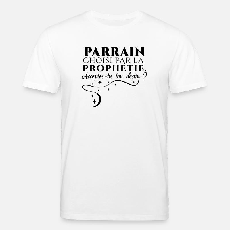 Pate durch Prophezeiung auserwählt - Stanley/Stella Unisex Bio-T-Shirt CREATOR  - Weiß