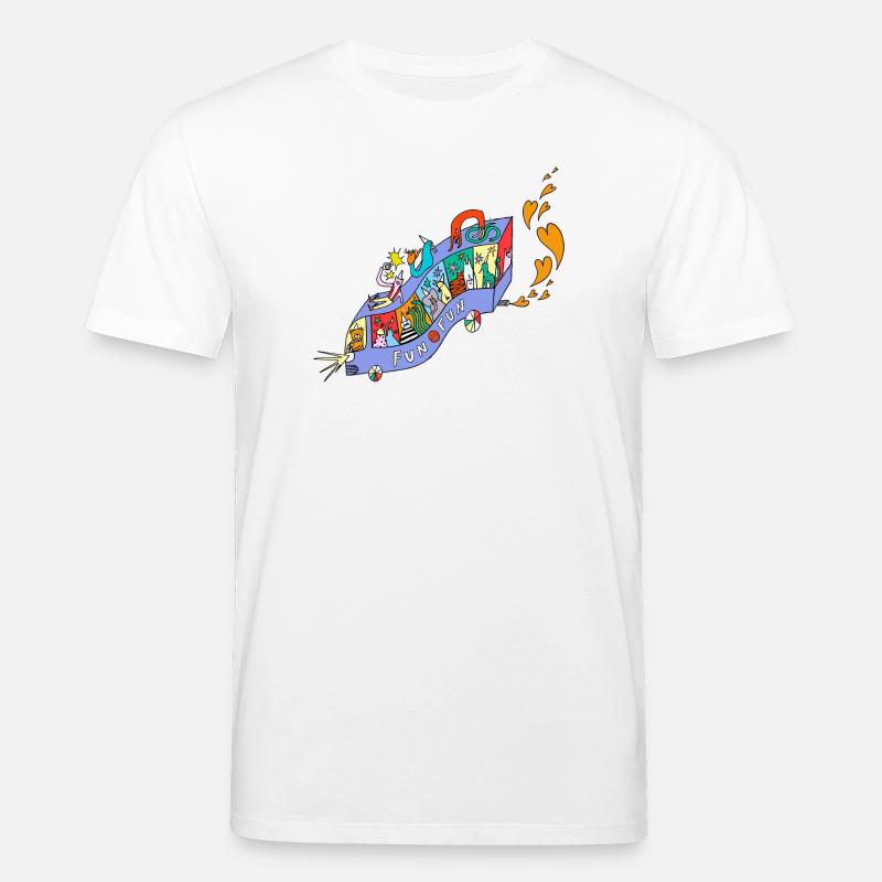 FUN_FUN_EXPRESS - Stanley/Stella Unisex Bio-T-Shirt CREATOR  - Weiß