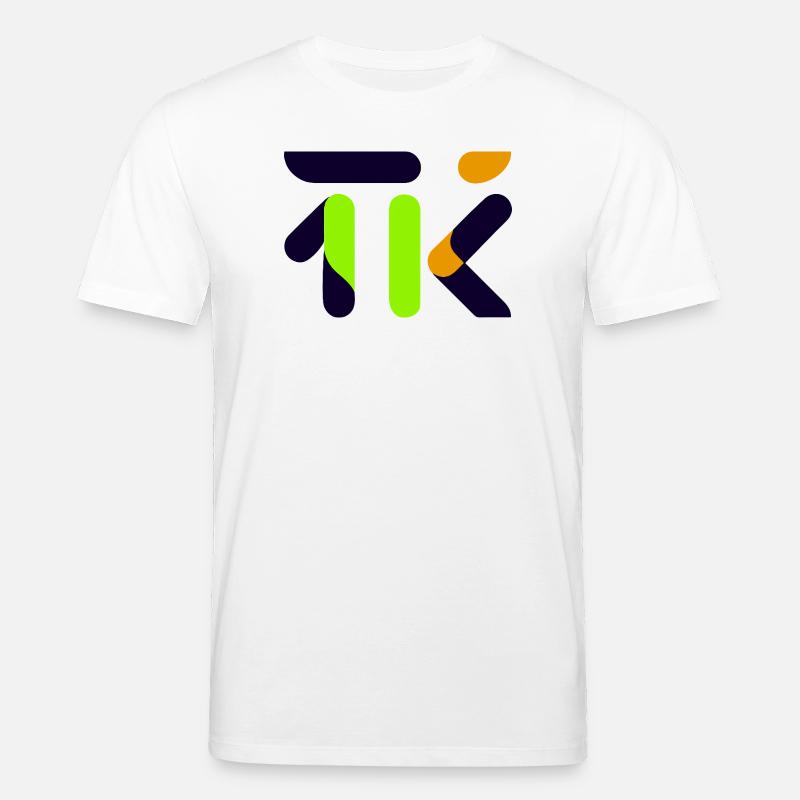 Neon Lime Abstract Glyph - Stanley/Stella Unisex Bio-T-Shirt CREATOR  - Weiß