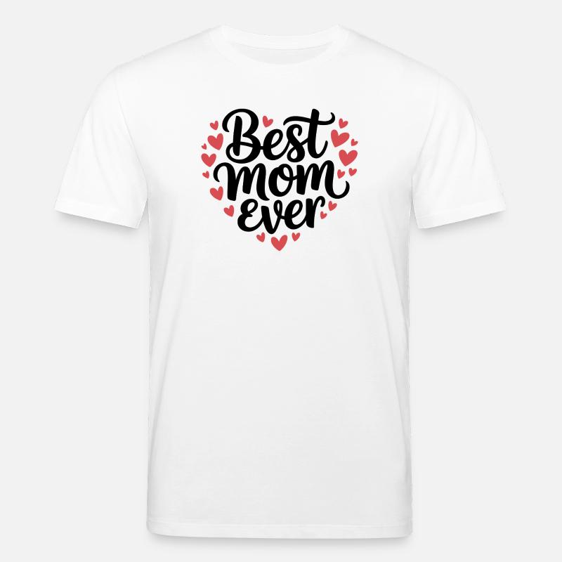 Die beste Mutter aller Zeiten - Stanley/Stella Unisex Bio-T-Shirt CREATOR  - Weiß