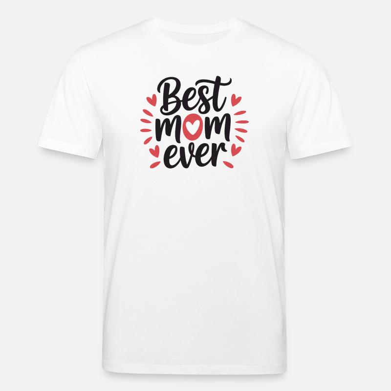 Die beste Mutter aller Zeiten - Stanley/Stella Unisex Bio-T-Shirt CREATOR  - Weiß