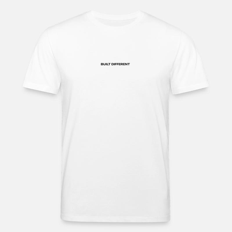 Typographie différente construite - T-shirt bio CREATOR Stanley/Stella Unisexe - blanc
