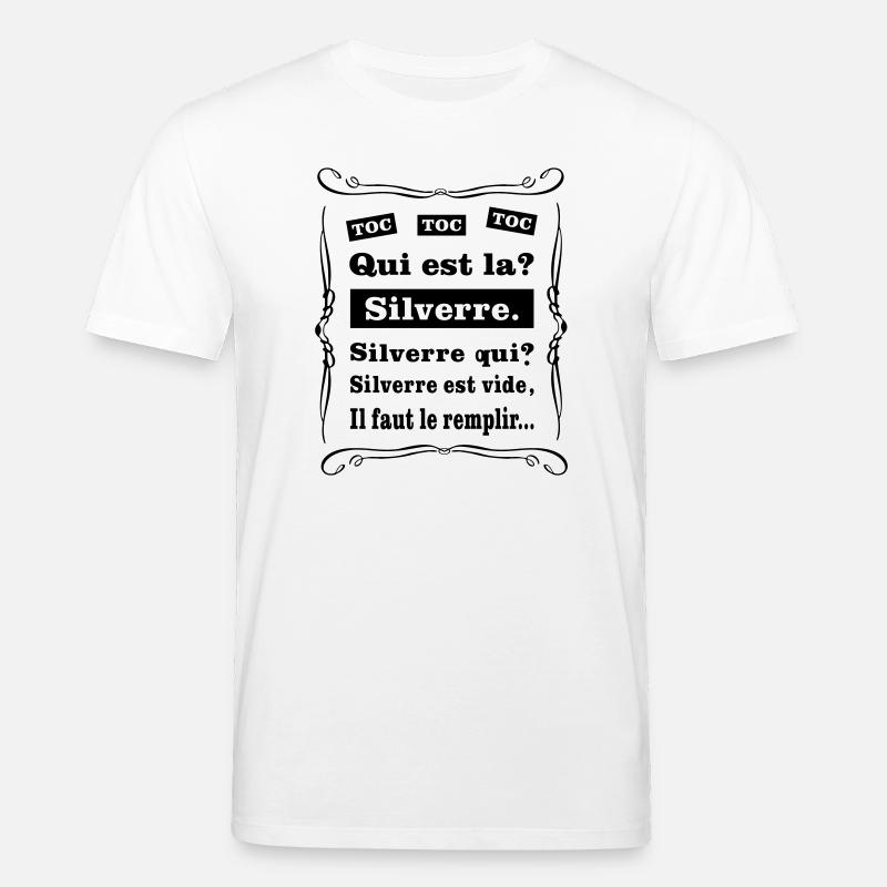 Toc toc toc - T-shirt bio CREATOR Stanley/Stella Unisexe - blanc