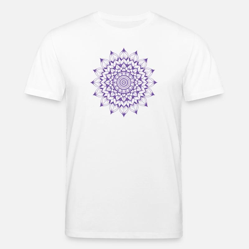 Mandala - Stanley/Stella Unisex Bio-T-Shirt CREATOR  - Weiß