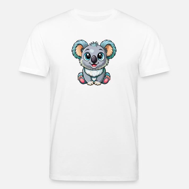 Bébé koala - T-shirt bio CREATOR Stanley/Stella Unisexe - blanc