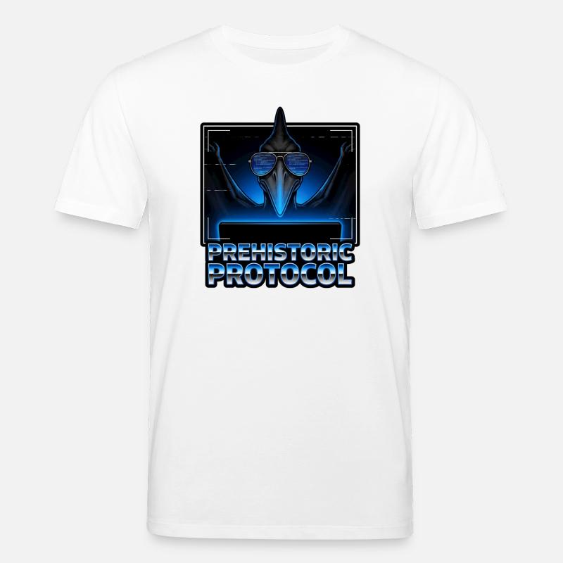 Ancient Protocol Neon - Stanley/Stella CREATOR Unisex Organic T-Shirt - white