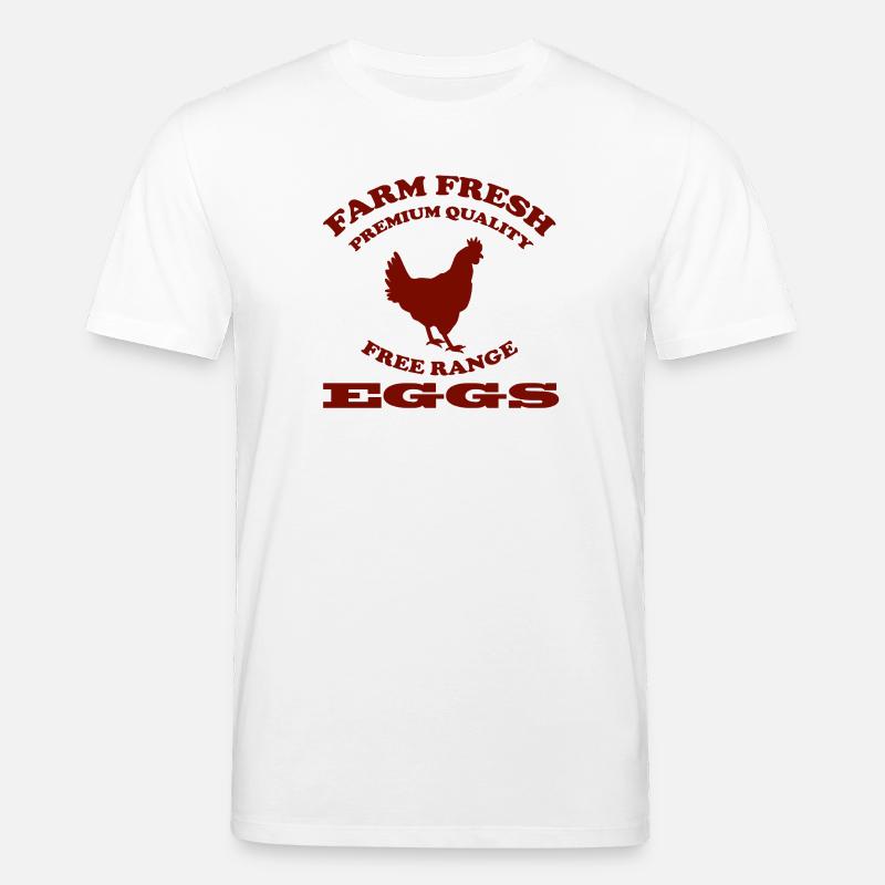 EGGS - Stanley/Stella Unisex Bio-T-Shirt CREATOR  - Weiß