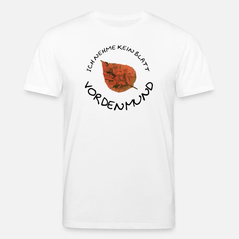 Ne mâche pas tes mots - T-shirt bio CREATOR Stanley/Stella Unisexe - blanc