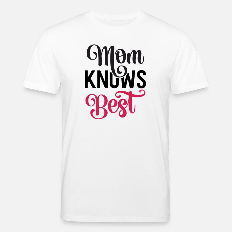 Ma mère sait mieux que ça. - T-shirt bio CREATOR Stanley/Stella Unisexe - blanc