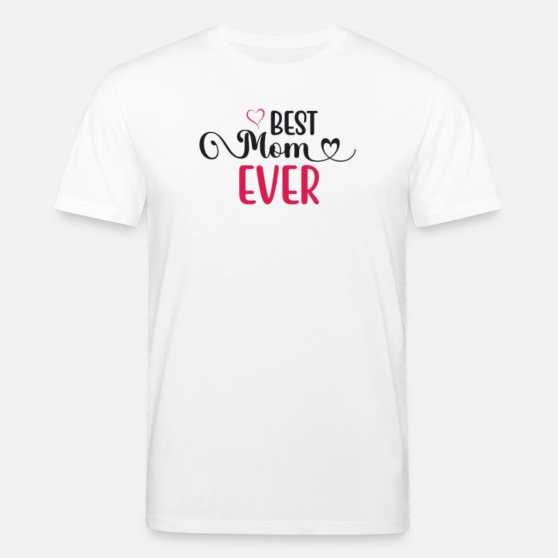 Die beste Mutter aller Zeiten - Stanley/Stella Unisex Bio-T-Shirt CREATOR  - Weiß