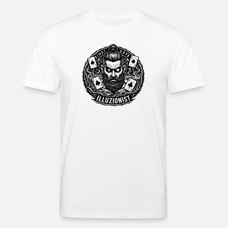 Wikinger Zauberer - Stanley/Stella Unisex Bio-T-Shirt CREATOR  - Weiß