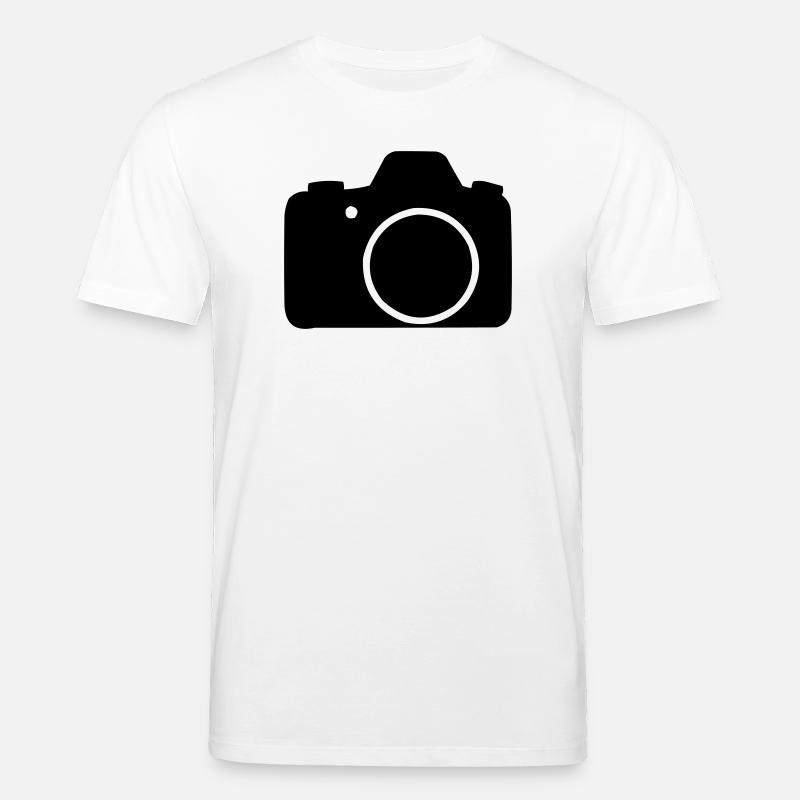 Caméra - T-shirt bio CREATOR Stanley/Stella Unisexe - blanc