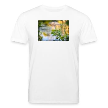 Fabiolous World Goldig - Stanley/Stella CREATOR Unisex Organic T-Shirt - white - Front - Alina (178cm) & Michal (187cm)