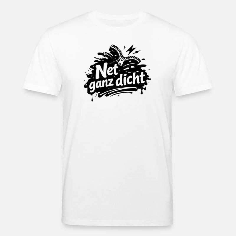 Net ganz dicht - Stanley/Stella Unisex Bio-T-Shirt CREATOR  - Weiß
