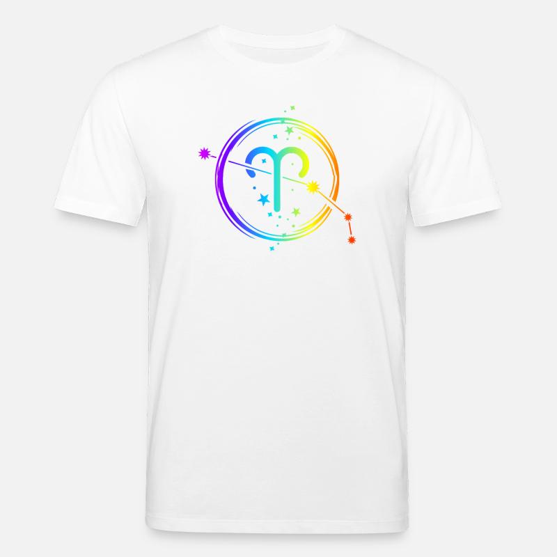 Widder-Horoskop, Tierkreiszeichen und Astrologie - Stanley/Stella Unisex Bio-T-Shirt CREATOR - Weiß