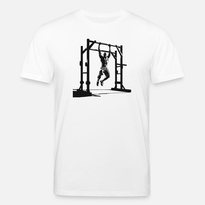 Pull-Up Silhouette - Stanley/Stella CREATOR Unisex Organic T-Shirt - white