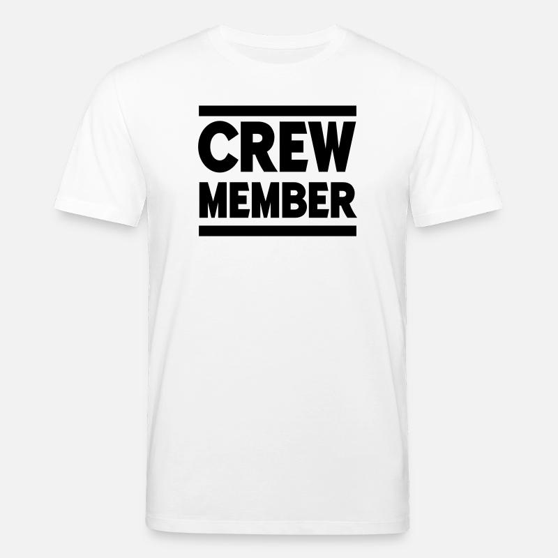Crew Member - Stanley/Stella Unisex Bio-T-Shirt CREATOR  - Weiß