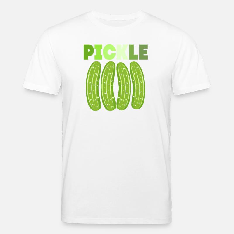 Essiggurke Gurke Gurken - Stanley/Stella Unisex Bio-T-Shirt CREATOR  - Weiß