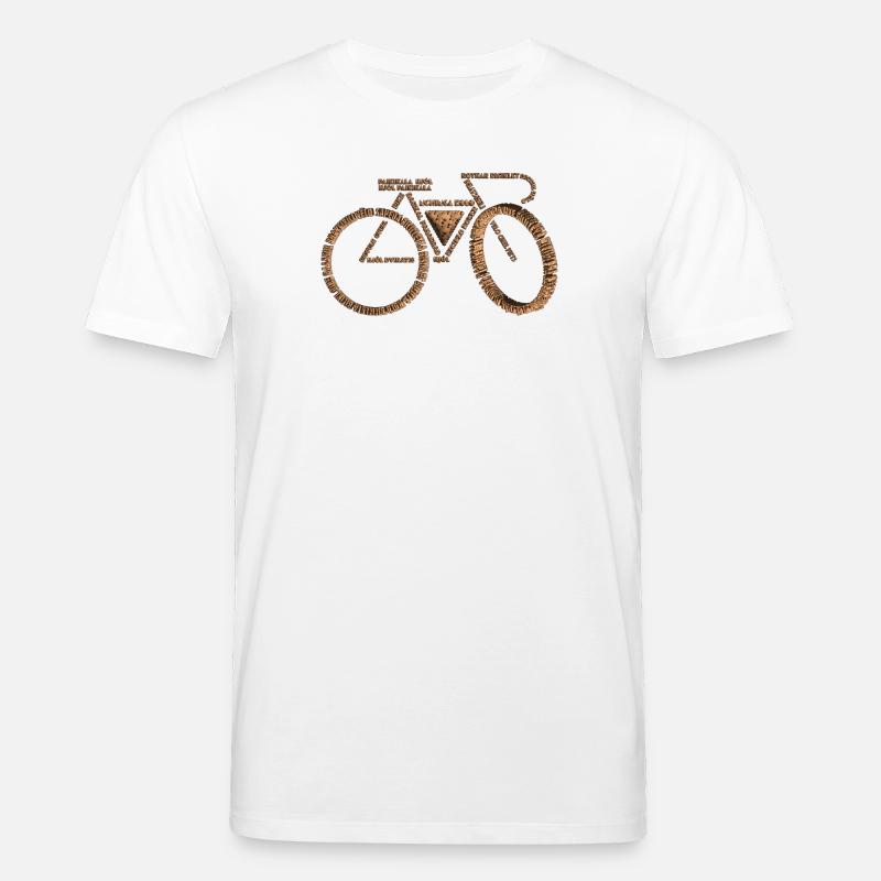 Fahrradsprachen VCookie - Stanley/Stella Unisex Bio-T-Shirt CREATOR  - Weiß