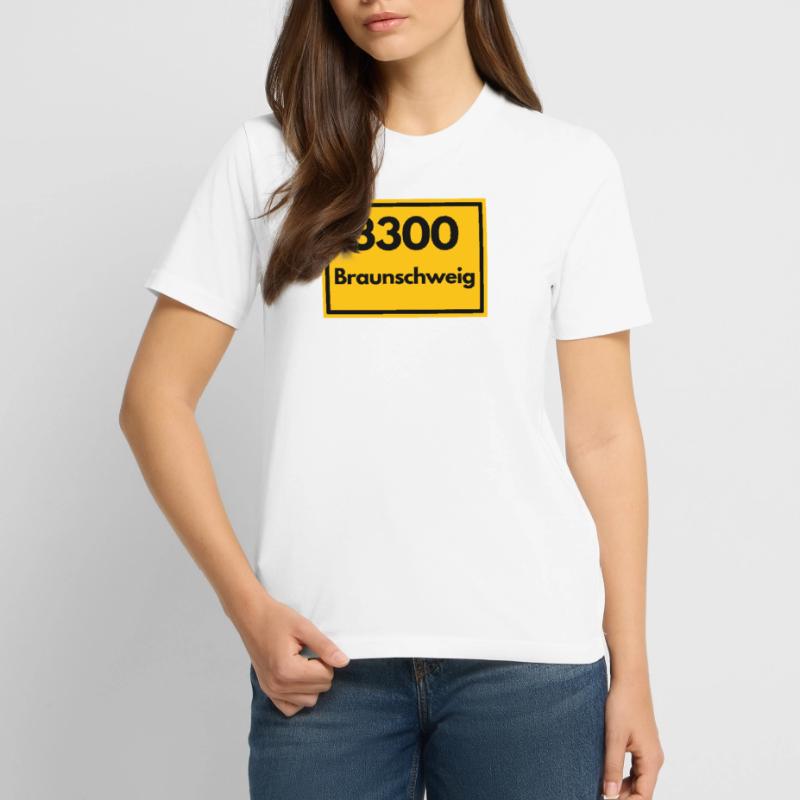 OLD POSTCODE POSTCODE RETRO 3300 BRAUNSCHWEIG Stanley/Stella CREATOR Unisex Organic T-Shirt
